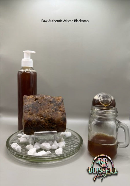 Raw Authentic African Blacksoap